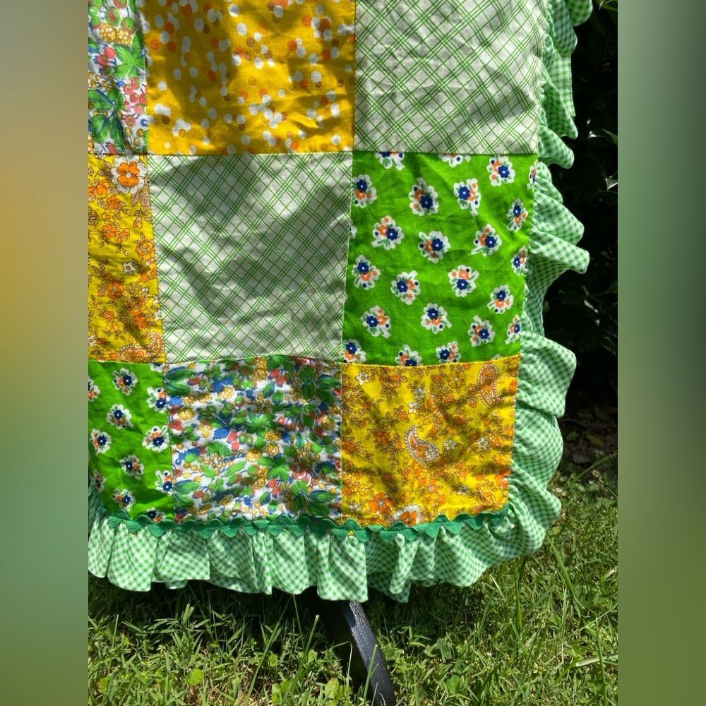 Mountain Artisans Vintage Patchwork Quilt Wrap Ma… - image 5